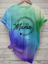 Damen Muttertag Geschenk Kurzarm T-Shirt zartstils